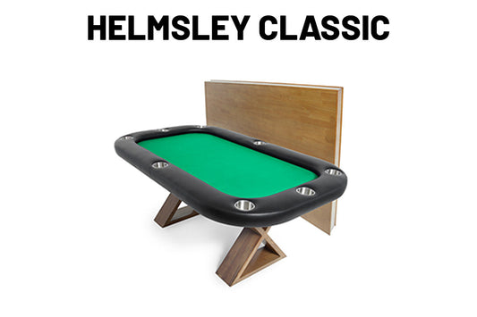 THE HELMSLEY POKER TABLE WITH MATCHING DINING TOP - GameTableShop