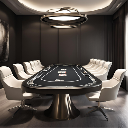 Casino Grade Foldable Poker Table