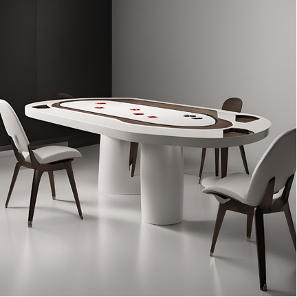 Falcon Spade Poker Table