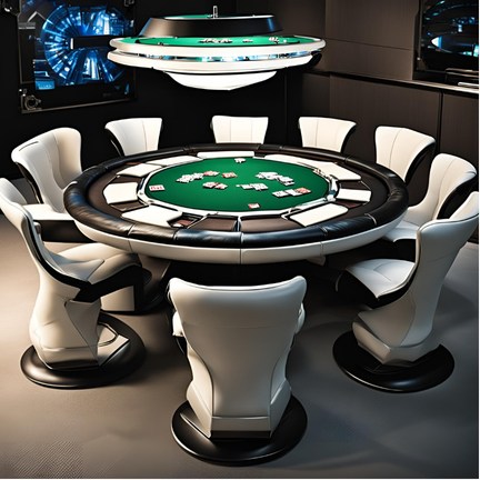 MOON WL25 POKER TABLE