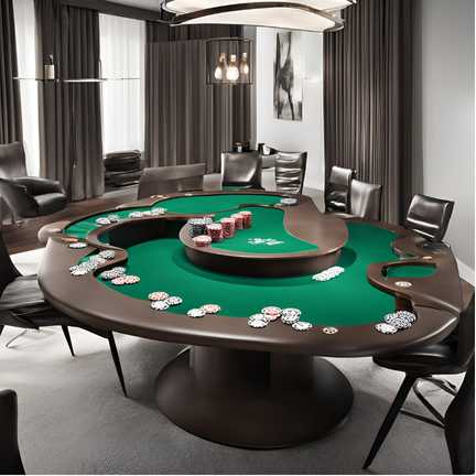 Vintage Poker Table